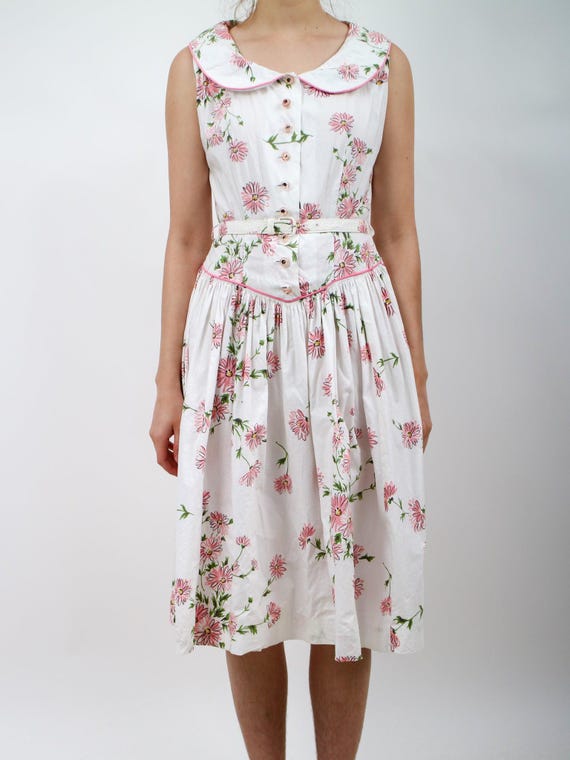 slim fit dress slacks Little White Fit and Flare Dress 8 main image 1