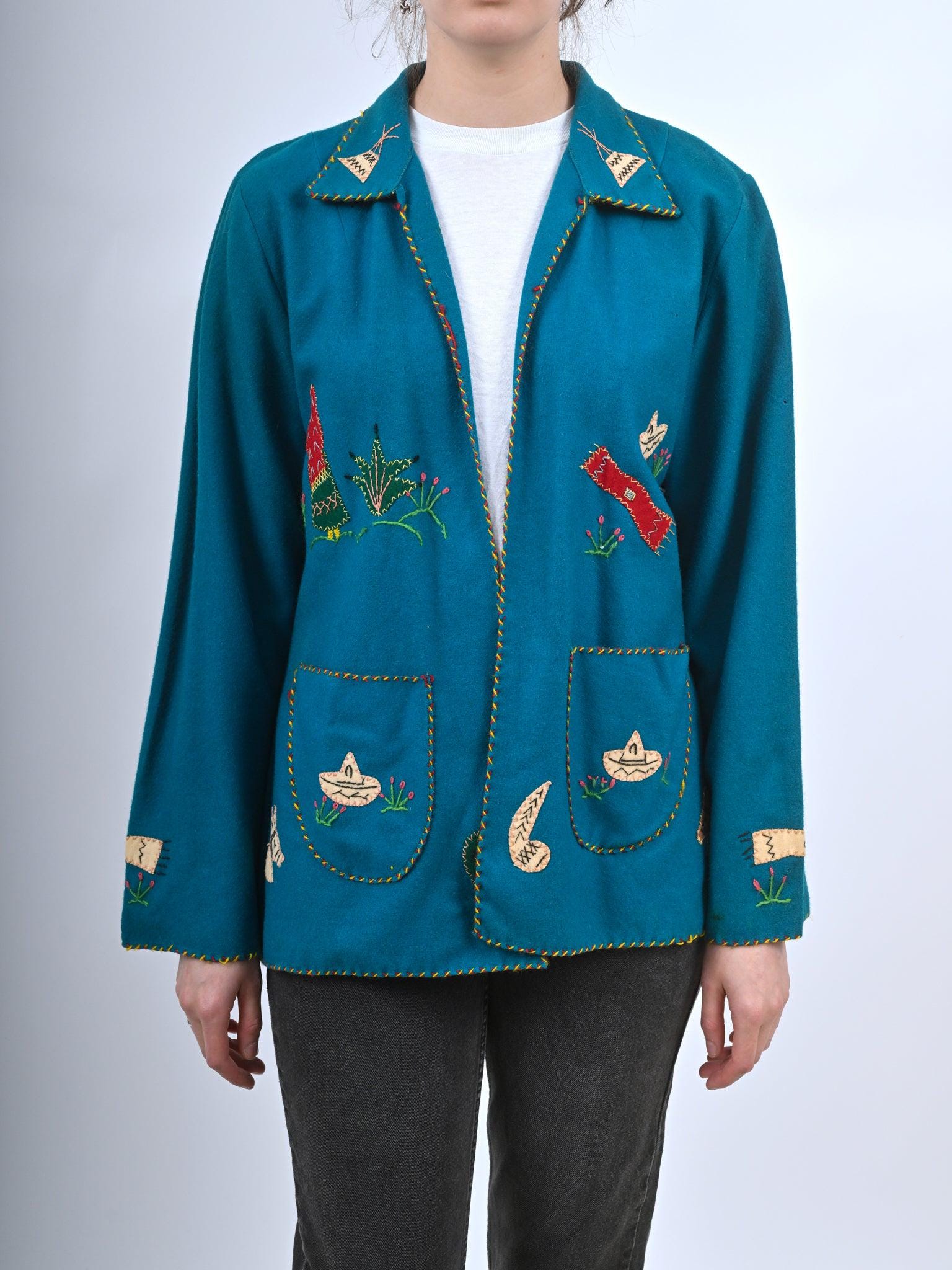 50s Mexican Jacket - Etsy