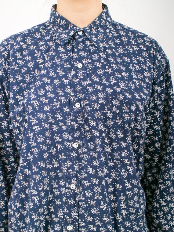 1990s Mens Club Monaco Floral Button up Shirt - Etsy