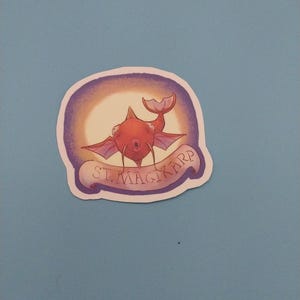 St. Magikarp Matte Sticker