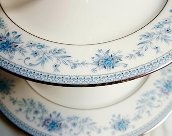 Noritake blue hill Cake Stand.