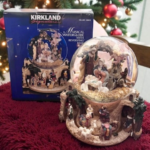 Kirkland Musical Snow Globe - Etsy