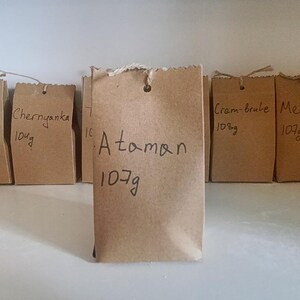 Gesso ATAMAN (grumoso, sapore di calce e carta, prodotto in Francia) - 70-100 grammi