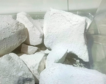 OLD CHALK (lumpy chalk, sweet, tastes of lime and dust, crunchy) - 70-110 grams