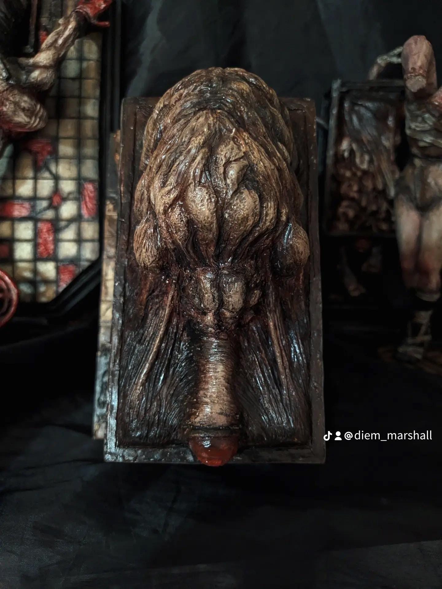 Silent Hill Abstract daddy Sculpture Statue Handmade