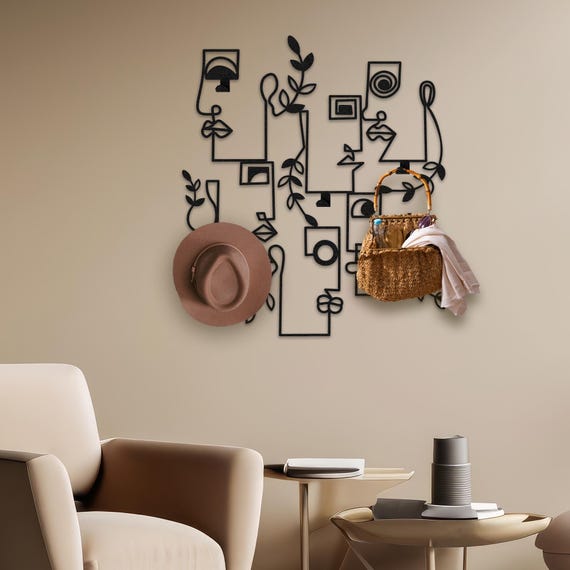 Artsy Wall Coat Rack