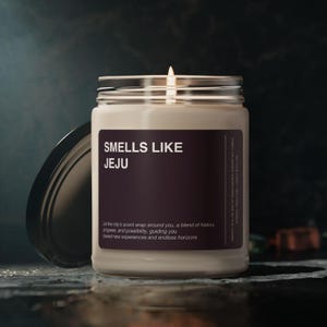 Jeju Zuid-korea Kaars Cadeau Ruikt Naar Jeju Zuid-korea Kaars Souvenir Geparfumeerde Soja Wax Kaars Pot 9 Oz Voor Vriend