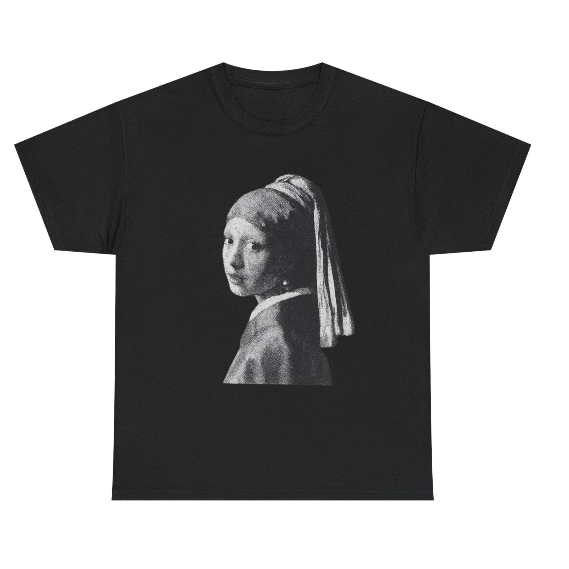 Maglietta Vermeer Ragazza con l'orecchino di perla: Maglietta