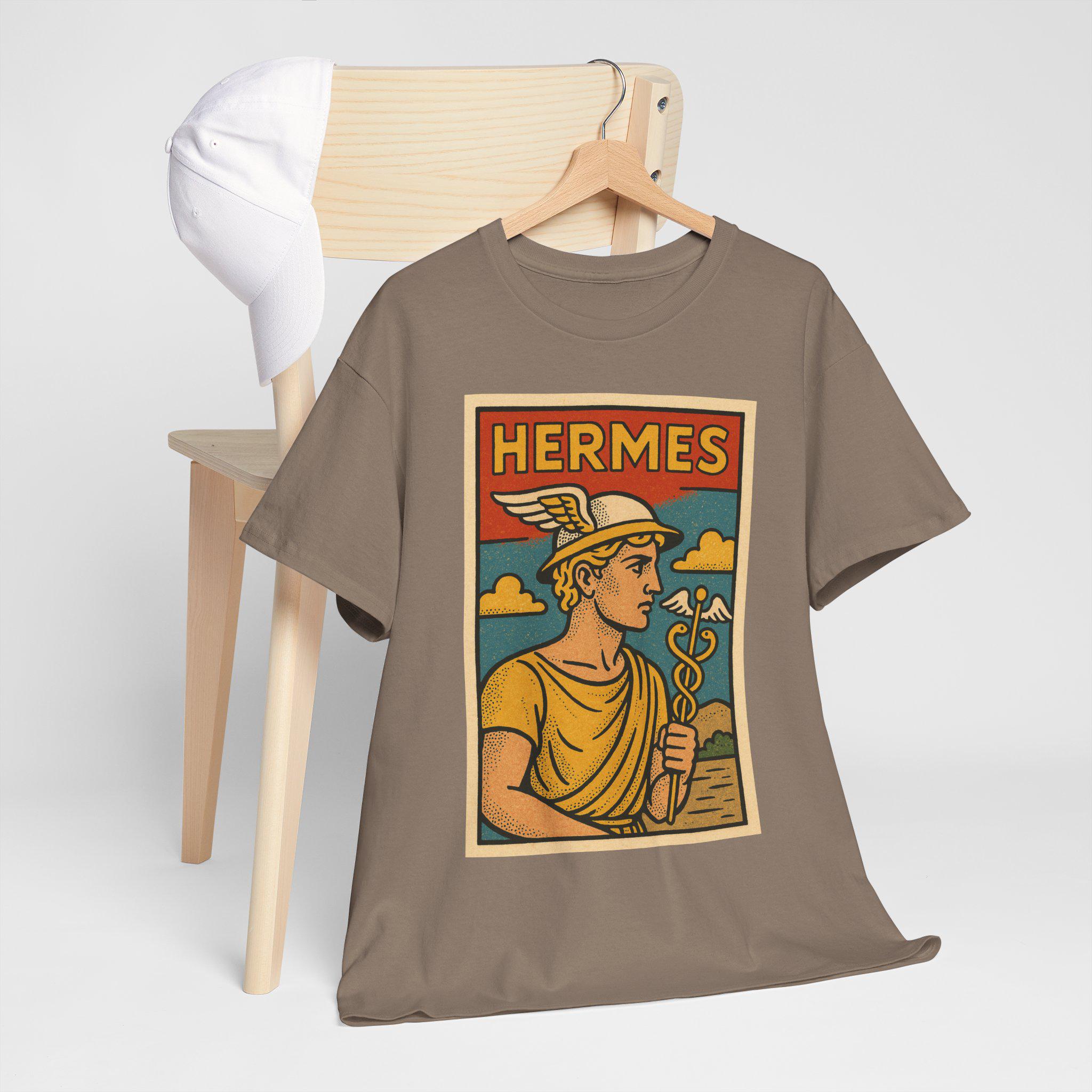 Hermes Retro Comic T Shirt Unisex | Vintage Greek Messenger God