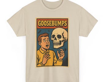 Goosebumps T-Shirt: Retro Comic Book Horror Tee