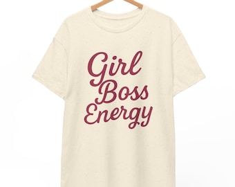 Koszulka Girl Boss Energy: Feminist Power Unisex