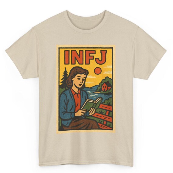 INFJ Advocate T-Shirt: Retro Comic Style, Empath Gift