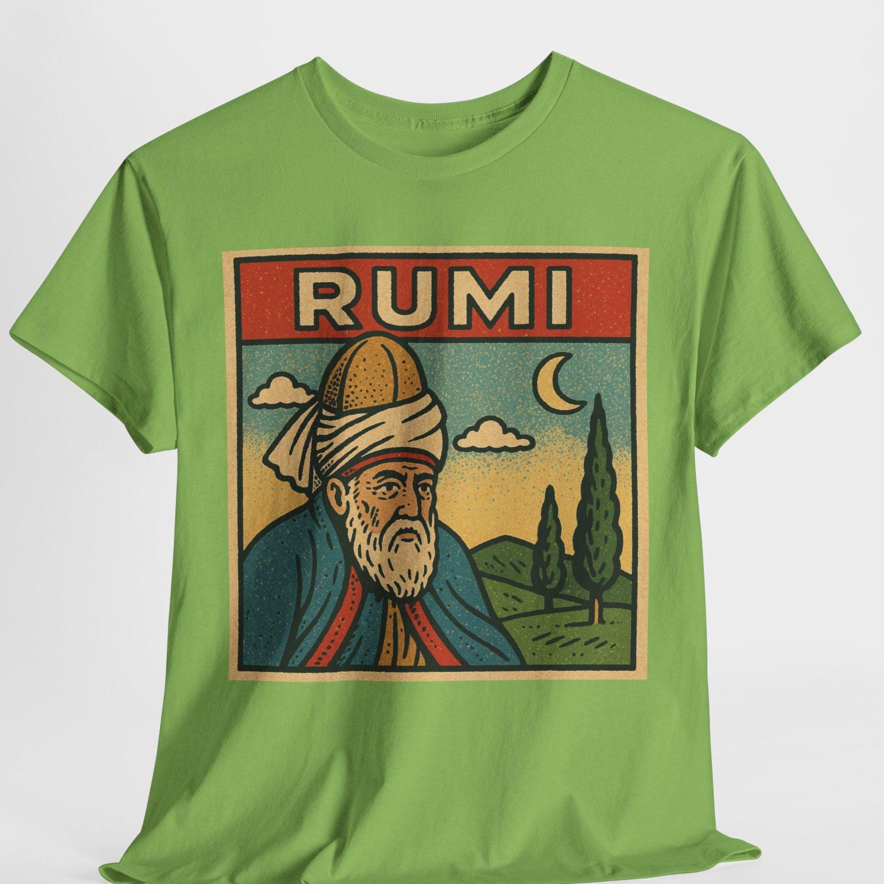 Rumi Graphic T Shirt - Etsy Canada