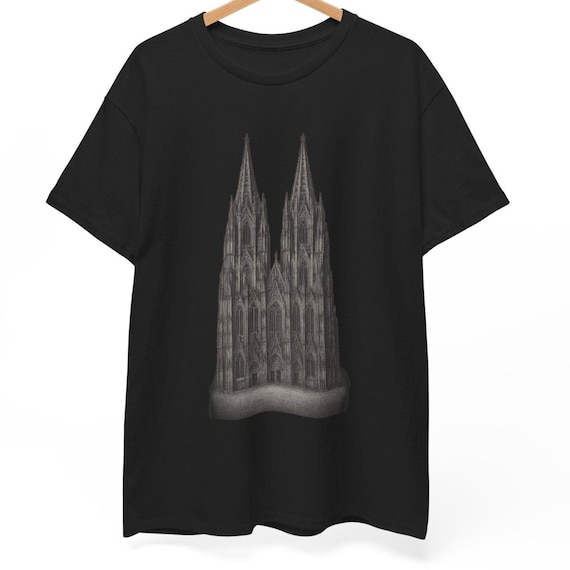 Cologne Cathedral T-shirt: Gothic Architecture, Germany Souvenir