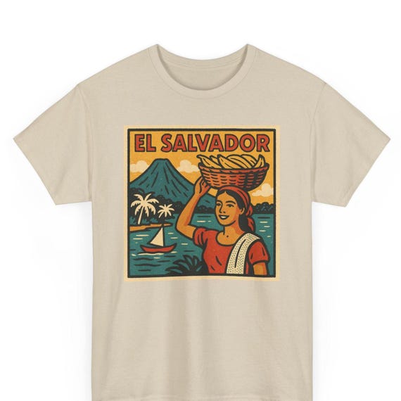 El Salvador Retro Comic T-shirt: Vintage Salvadoran Pride Tee - Etsy