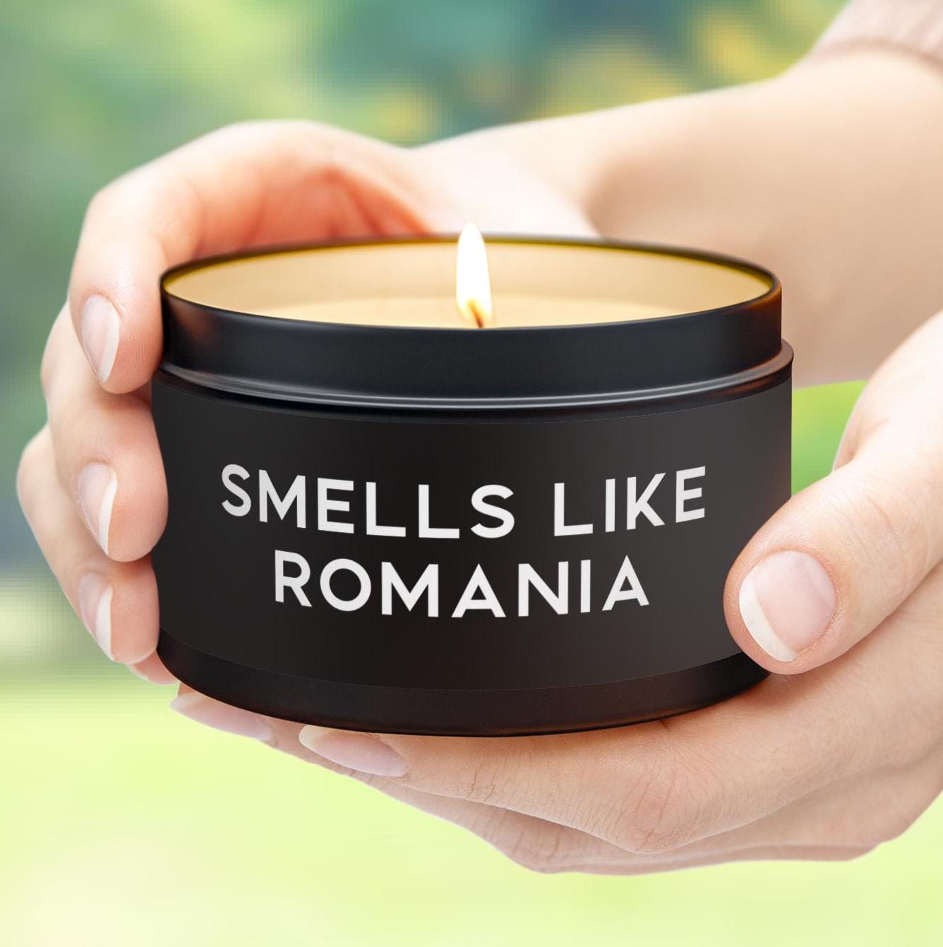 Candela Natale Holiday Home In Barattolo 400ml | Cera D'Api, Cocco E Soia, Fatta A Mano USA, Candeo Candle