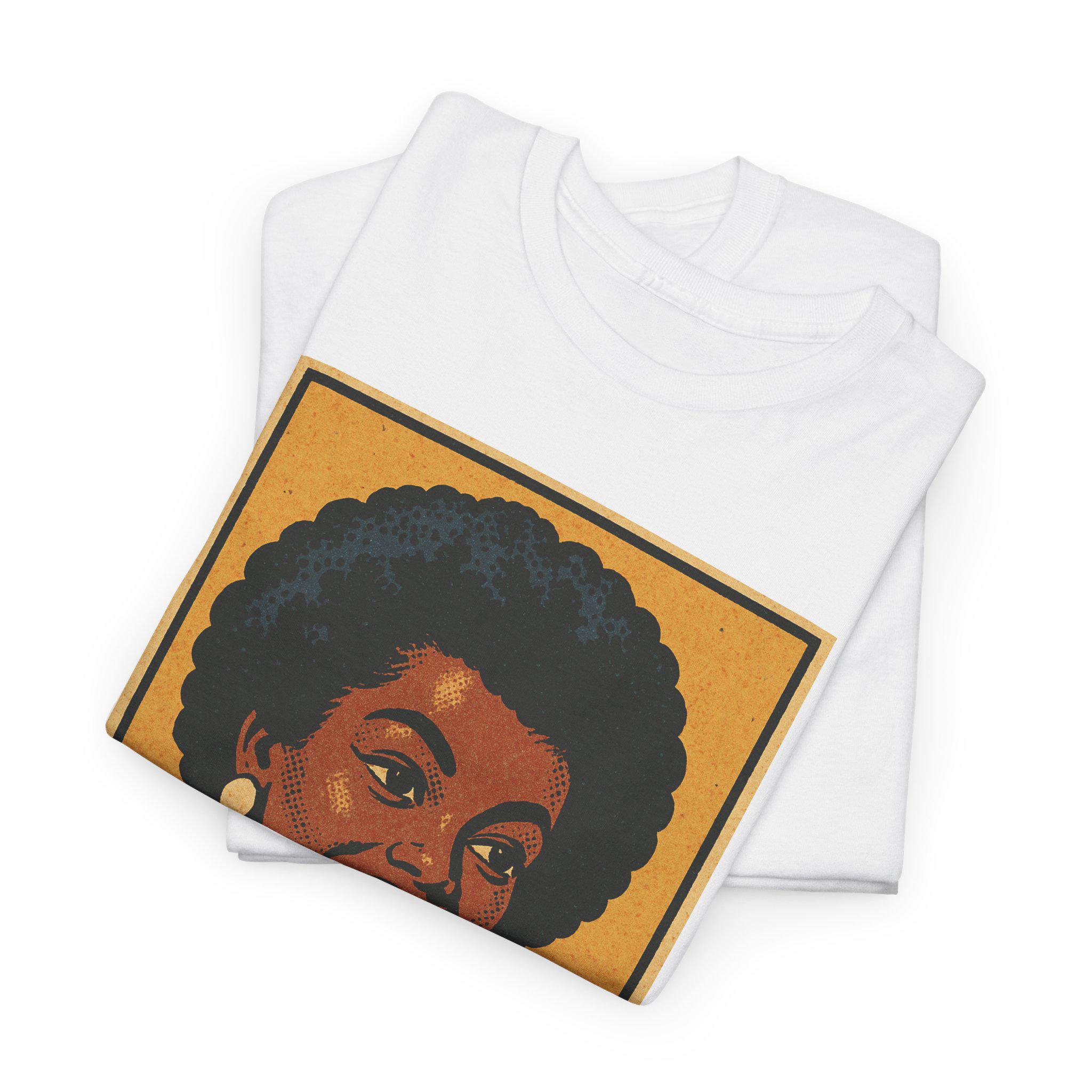 Afro Woman T-shirt: Retro Comic Black Girl Magic Tee - Etsy Israel