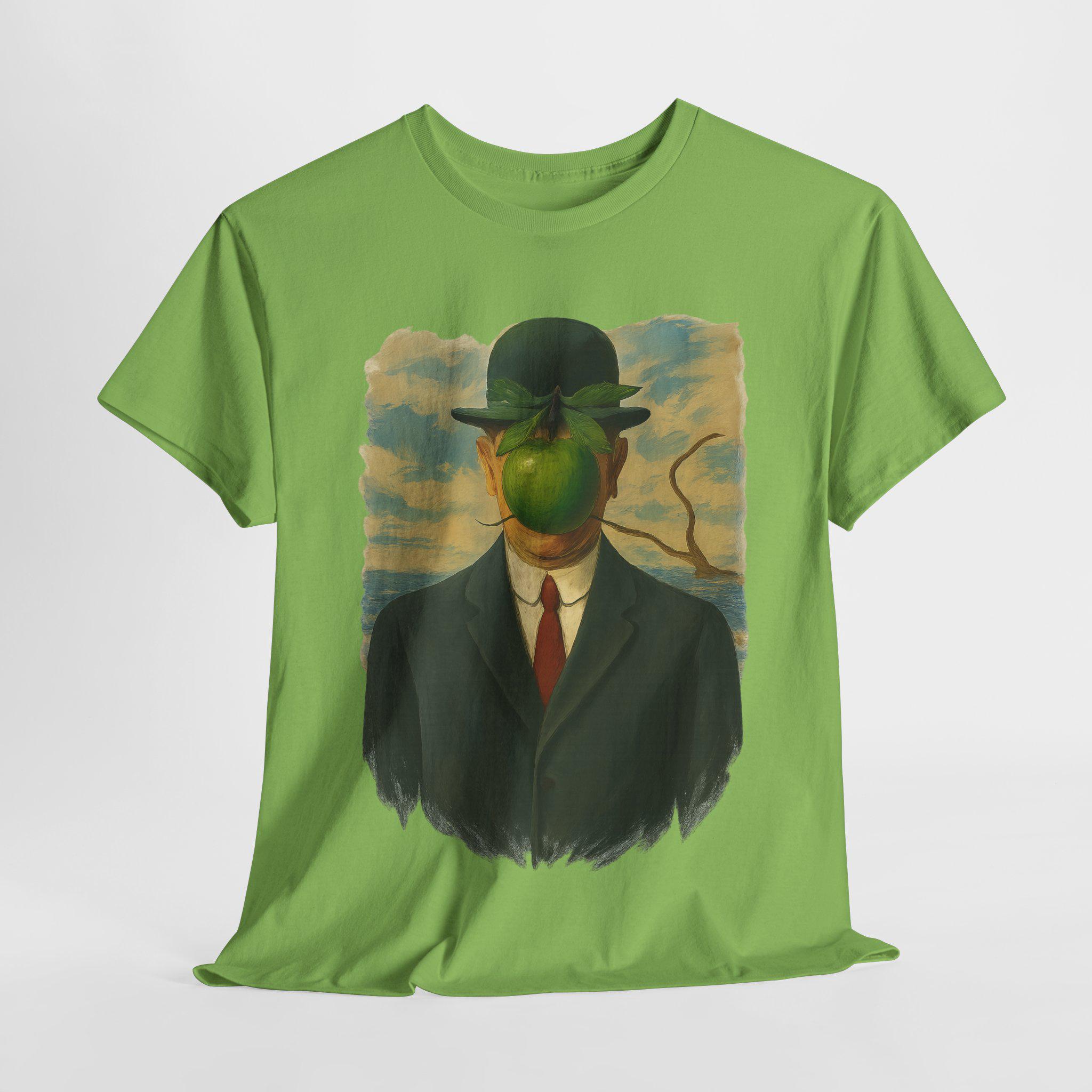 ルネ・マグリット『人間の息子』Tシャツ：シュルレアリスムアートT 