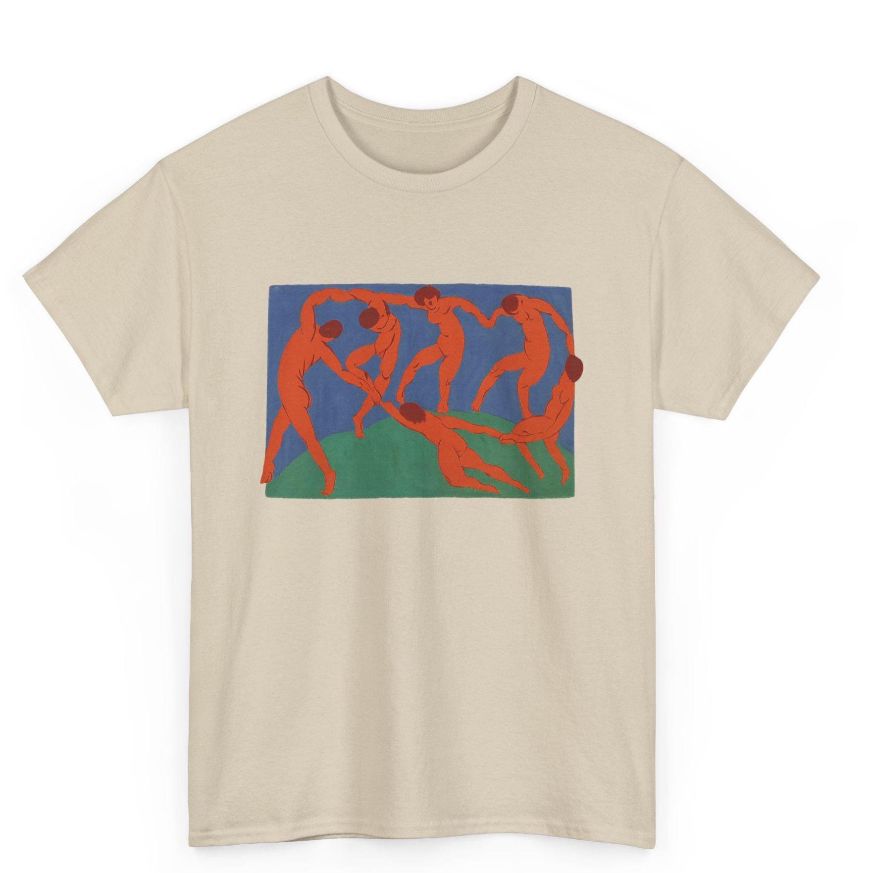 アンリ・マティスのダンスTシャツ：モダンアートグラフィックTシャツ 