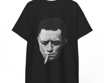 Camiseta de Albert Camus: Camiseta gráfica del filósofo absurdo