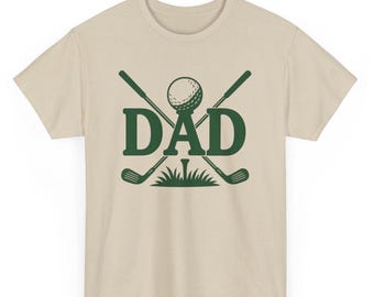 Camiseta unisex para papá golfista / Camiseta de golf estilo retro para papás / Regalo divertido para el Día del Padre / Camiseta genial para amantes del golf / Traje deportivo para papá