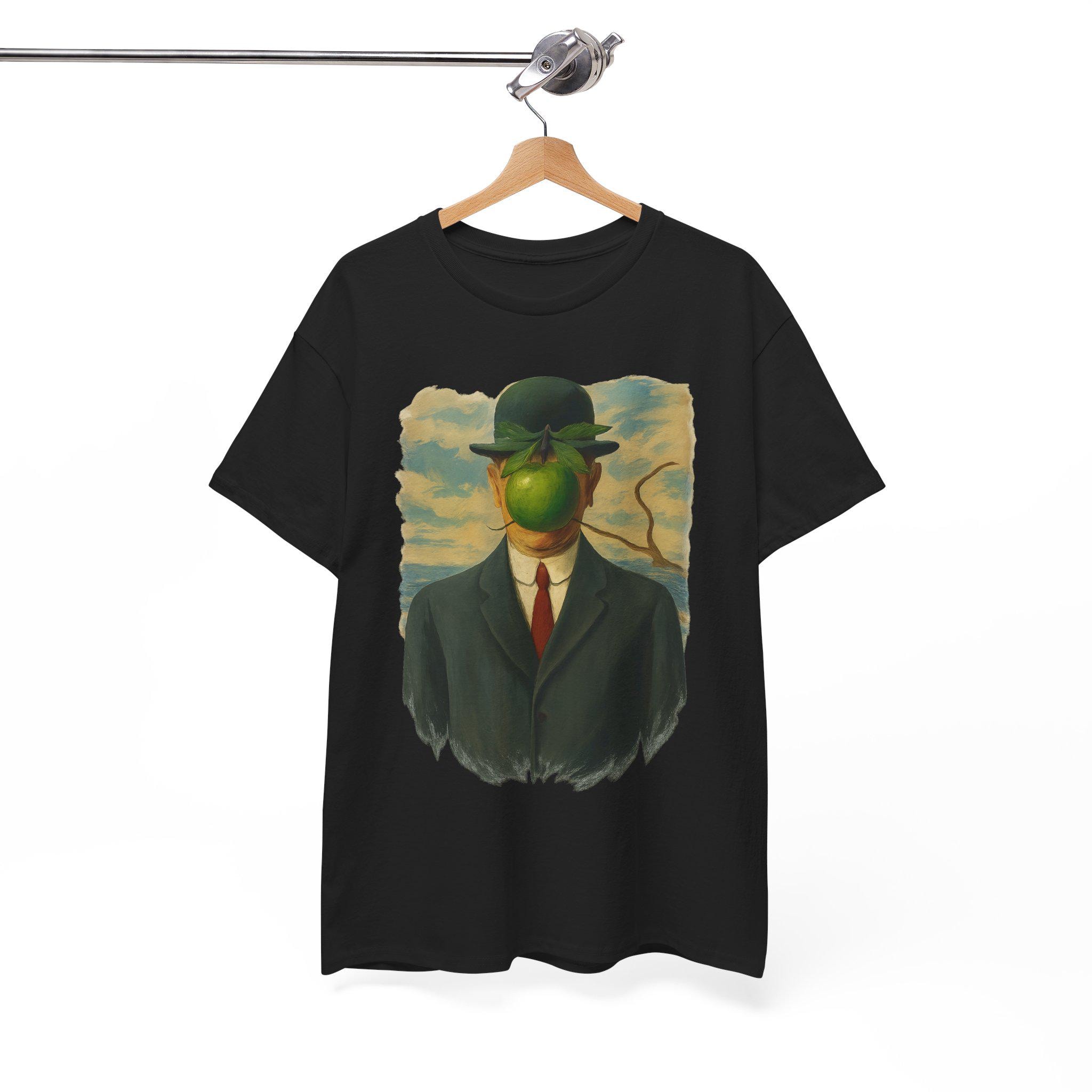 ルネ・マグリット『人間の息子』Tシャツ：シュルレアリスムアートT