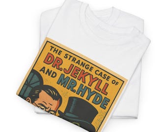 Dr. Jekyll & Mr. Hyde T-shirt: Vintage Gothic Horror Comic Tee - Etsy