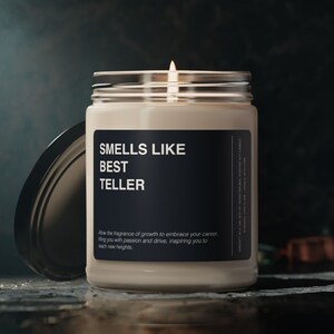 Teller Candle Gift Smells Like Teller Candle Souvenir Scented Soy Wax Candle Jar 9oz For Friend