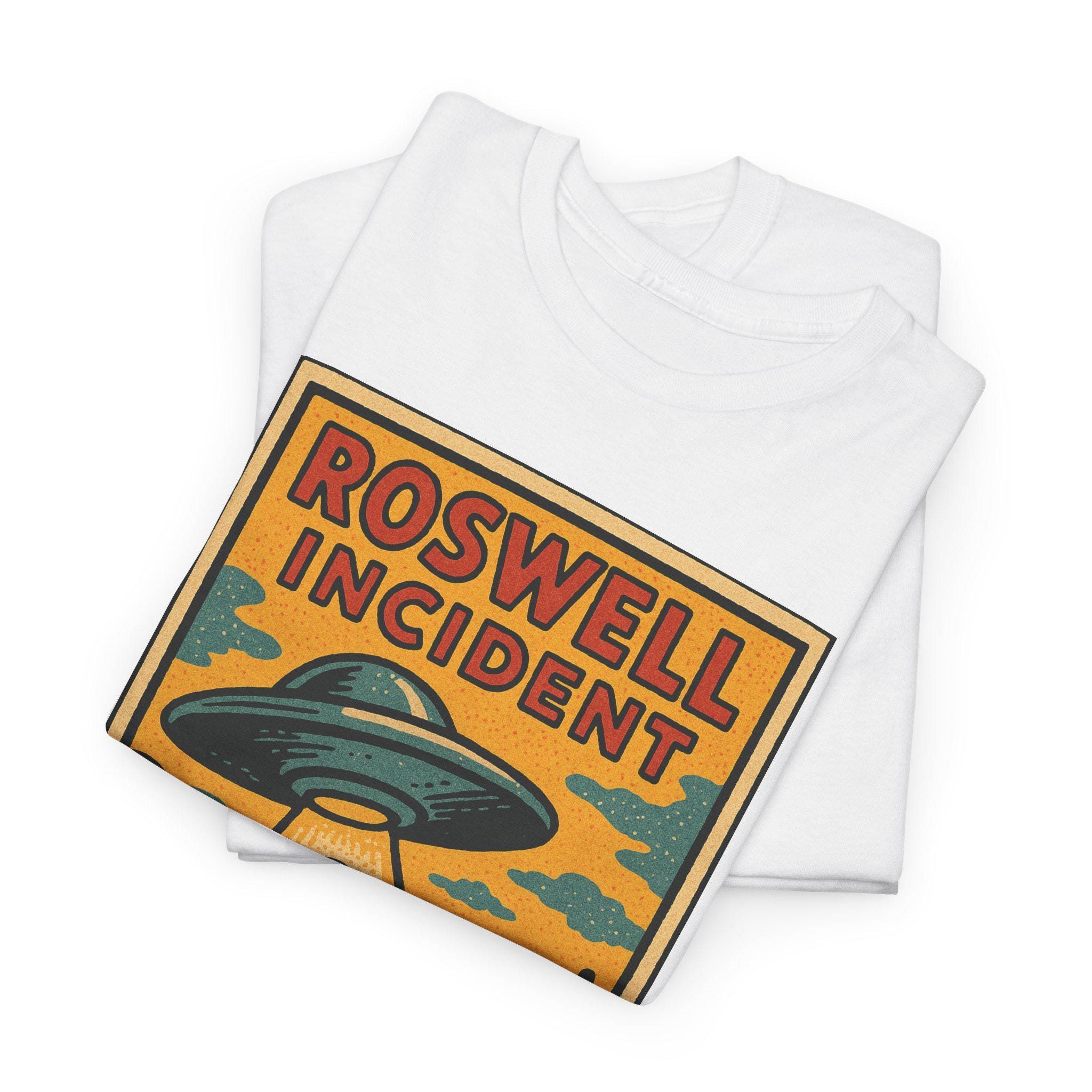 ロズウェル事件Tシャツ：レトロコミックUFO目撃Tシャツ - Etsy 日本