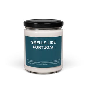 Portugal Scented Candle: Soy Wax Travel Souvenir Gift image 2