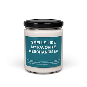 Smells Like My Favorite Merchandiser Candle - Scented Soy Wax Candle - 9oz Jar image 2