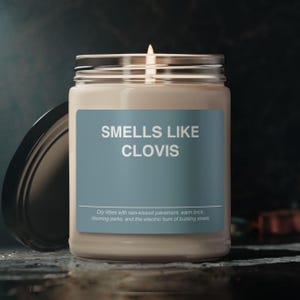 Clovis California Candle: Świeca zapachowa z wosku sojowego – prezent