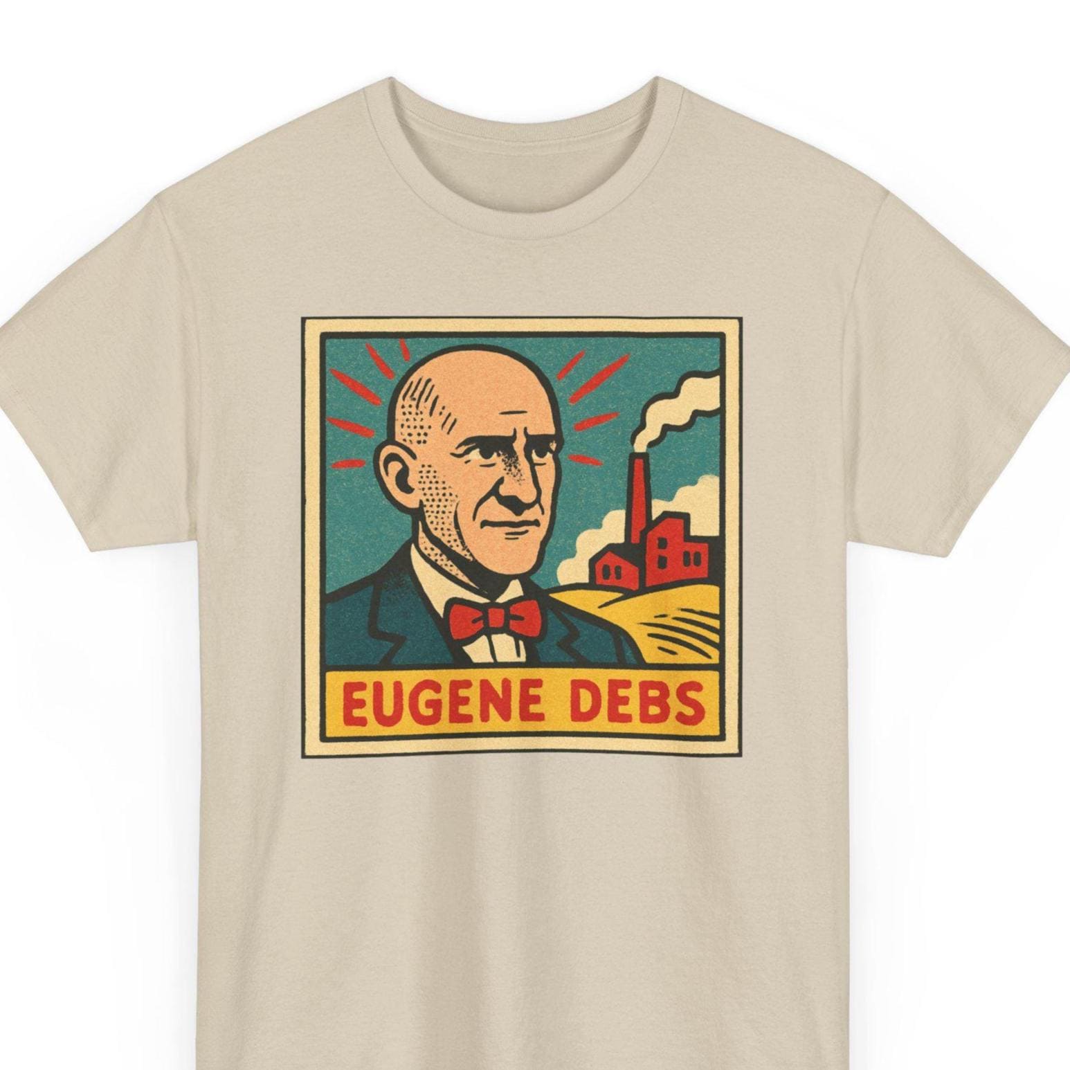 Eugene V Debs Comic T-shirt: Retro Socialist Graphic Tee - Etsy
