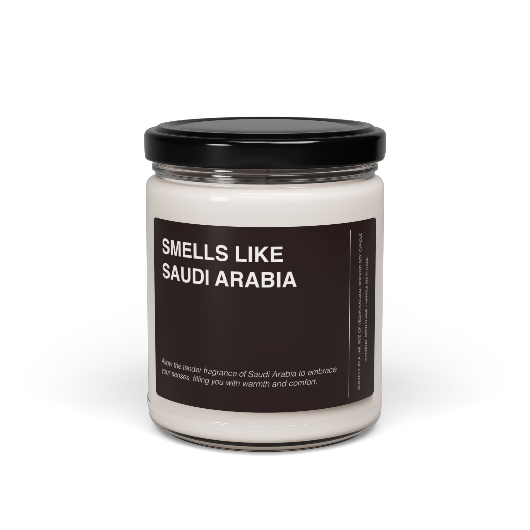 サウジアラビアの香り付きソイキャンドル：ユニークなお土産