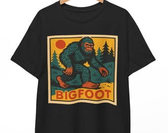 Koszulka z komiksem Bigfoot: Retro Sasquatch Graphic Tee