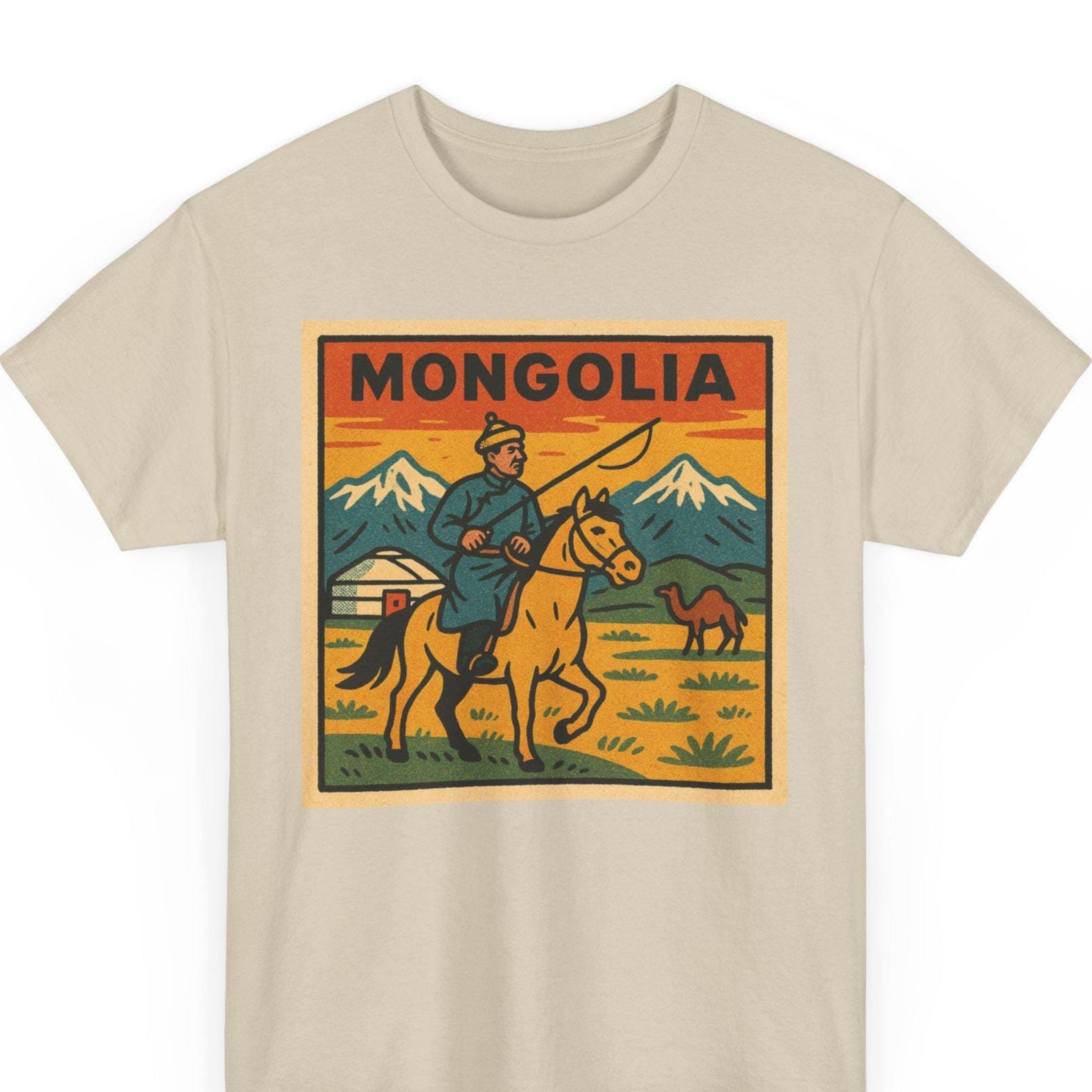 ☆MONGOL800 T XLサイズ☆ Mongolia Retro Comic T-shirt: Vintage Nomadic Pop Art Tee - Etsy