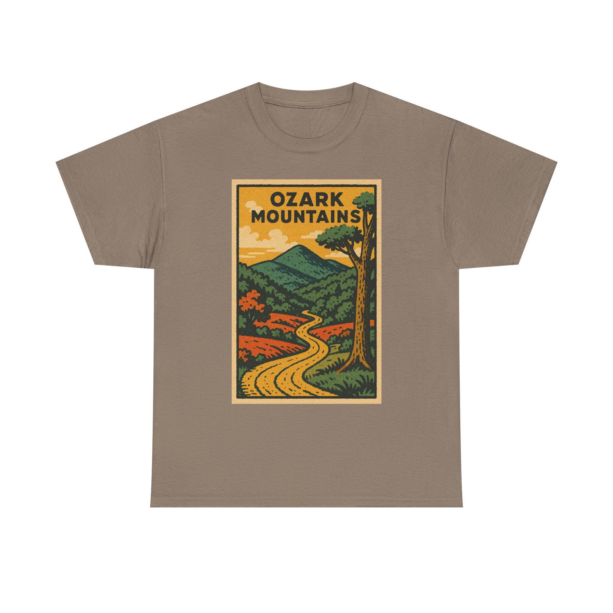 Ozark Mountains T-shirt: Retro Comic Style Hiking Graphic Tee - Etsy