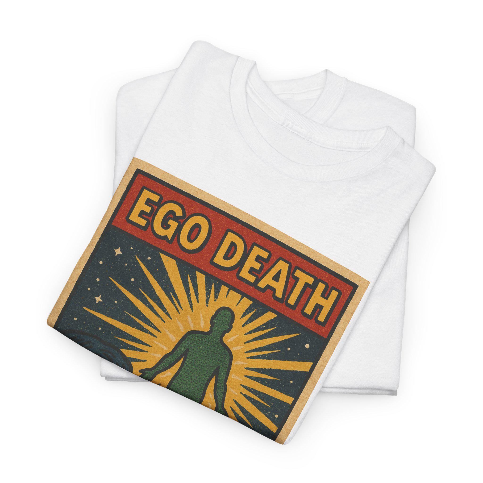 Ego Death Retro Comic T Shirt Unisex | Vintage Psychedelic