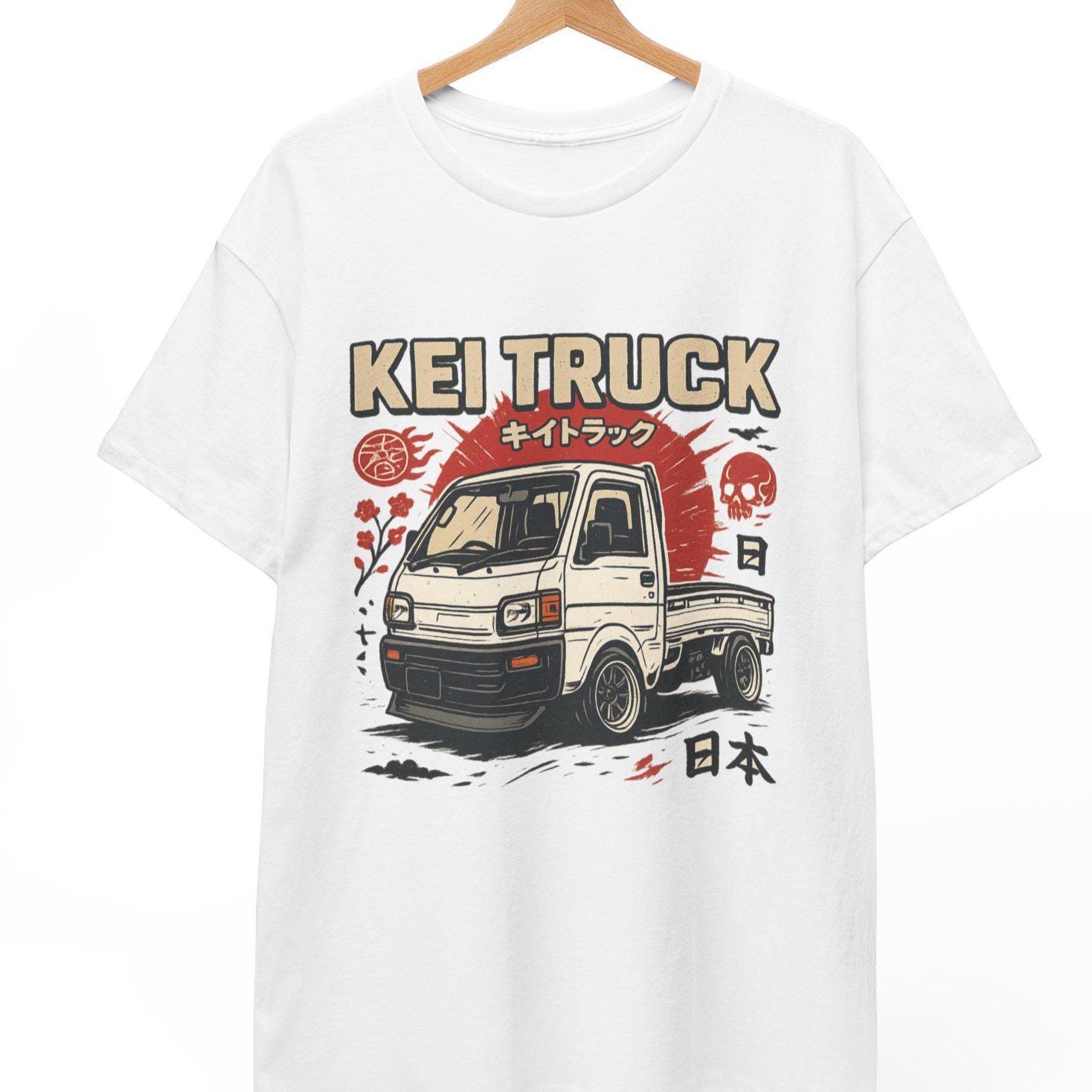 vintage Tシャツ 日本最安値様 軽トラックTシャツ：レトロな日本のJDMカーグラフィックTシャツ - Etsy