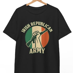 IRA Graphic Tee: Unisex Irish Republican Army Shirt
