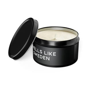 Schweden Kerze Geschenk Smells Like Sweden Duftkerze Kokosnuss Sojawachs 110 ml Schweden Bild 5