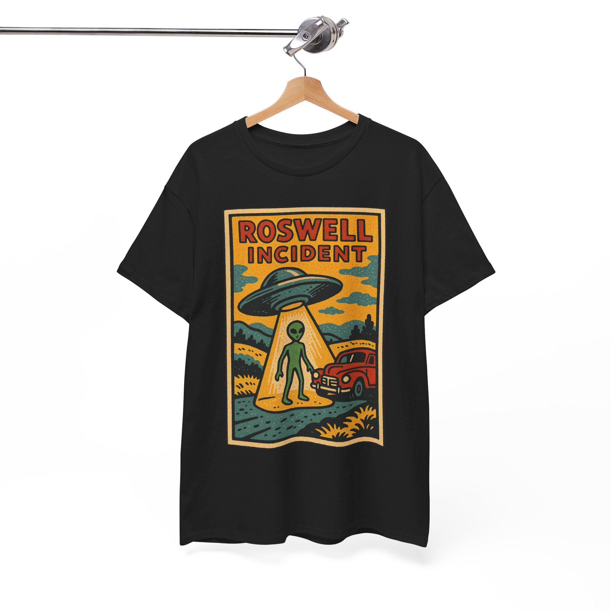 ロズウェル事件Tシャツ：レトロコミックUFO目撃Tシャツ - Etsy 日本