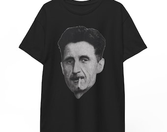 George Orwell T-Shirt: Dystopian Literary Graphic Tee
