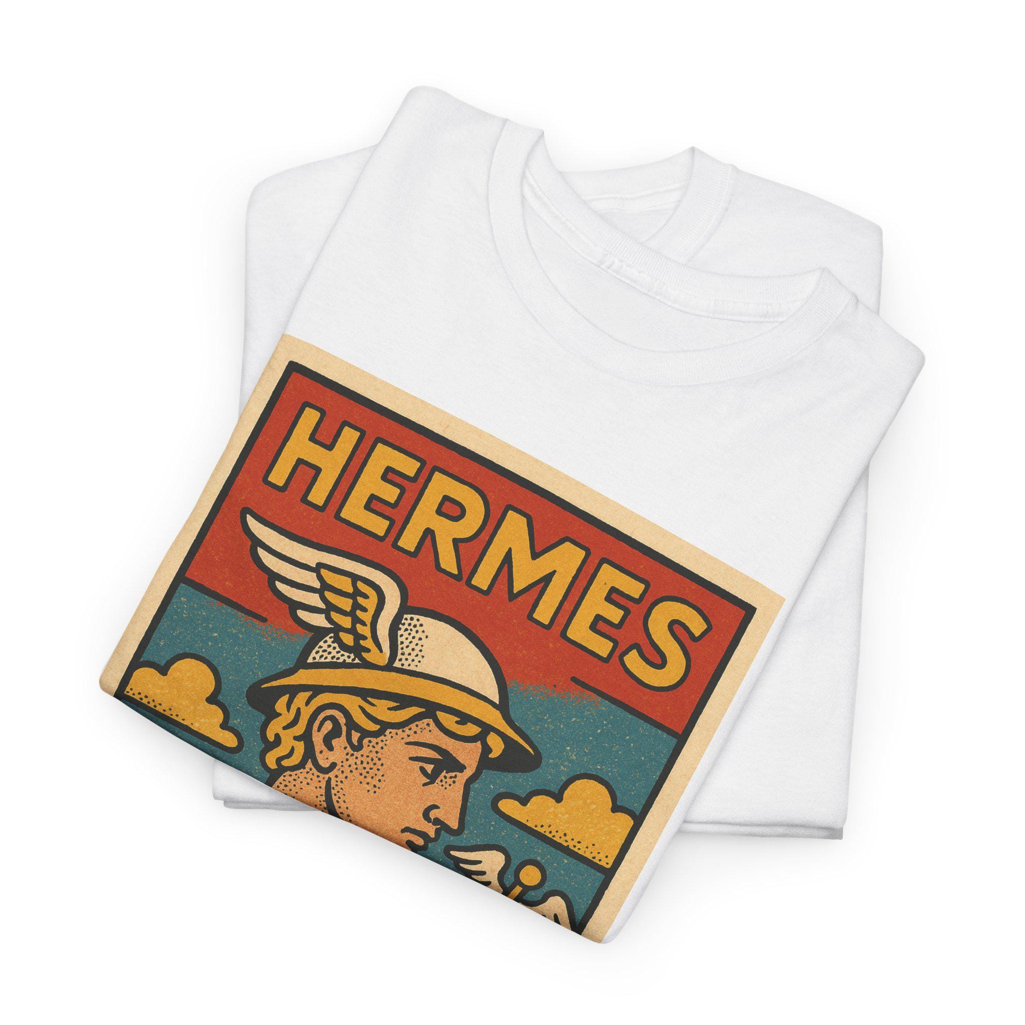 Hermes Retro Comic T Shirt Unisex | Vintage Greek Messenger God