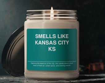 Kansas City Sojakerze: Stadt Souvenir Geschenk