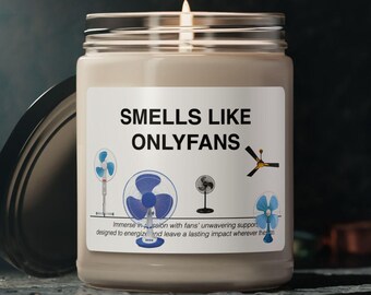 Onlyfans Meme Soywax Candle: Funny Scented Gift (9oz)