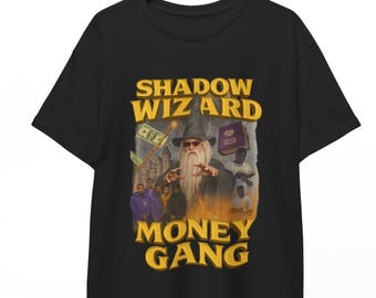 Shadow Wizard Money Gang Box T-shirt, Unisex Graphic Tee, Shadow