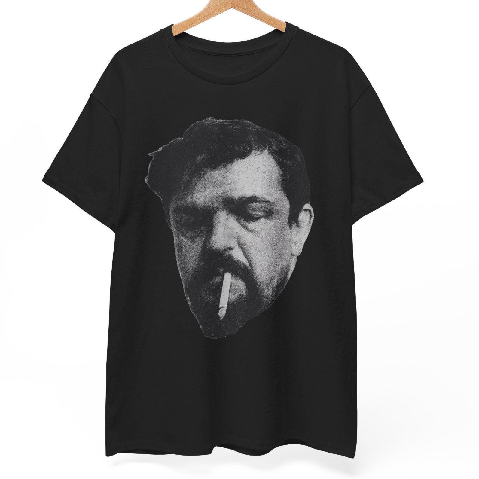 90s Nobelタバコだまし絵アートTシャツ