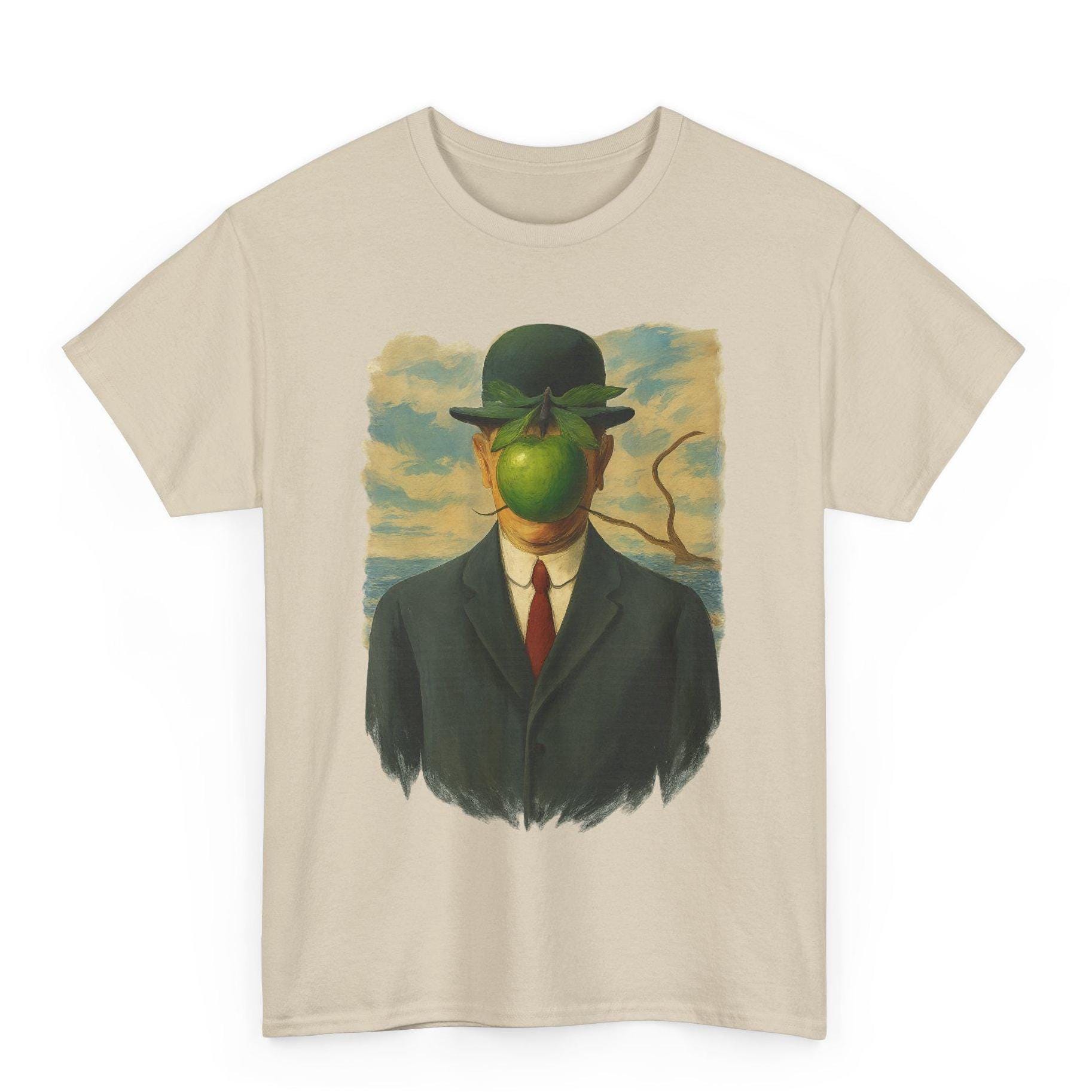 ルネ・マグリット『人間の息子』Tシャツ：シュルレアリスムアートT 