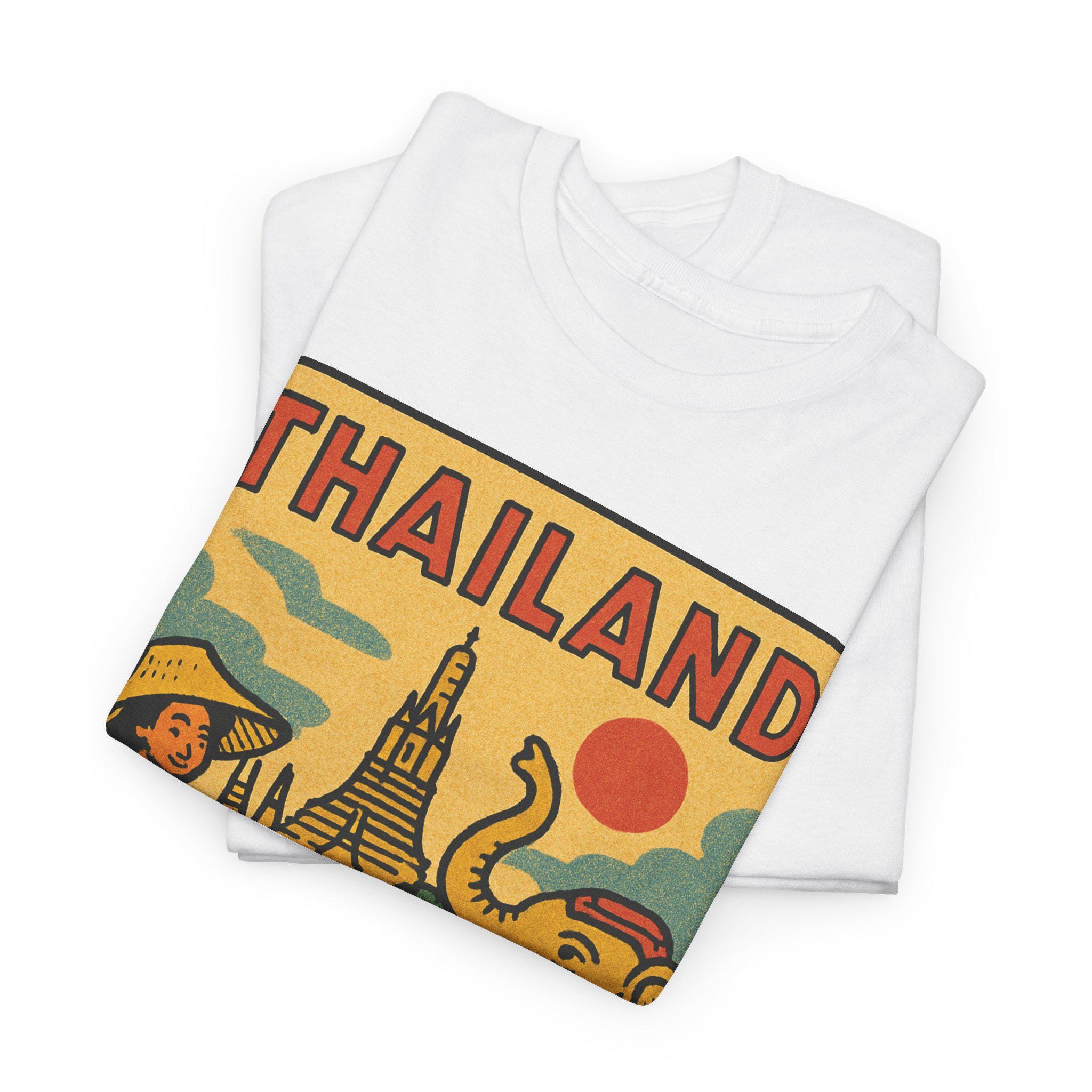 Thailand Comic T Shirt Unisex Retro Style | Vintage Bangkok